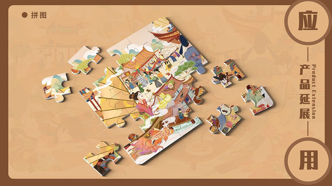 插画|京杭大运河文创(图ZMzQ5OTE3NTky) - 商业插画 - 站酷设计师夏桑夏目原创素材 - 站酷ZCOOL