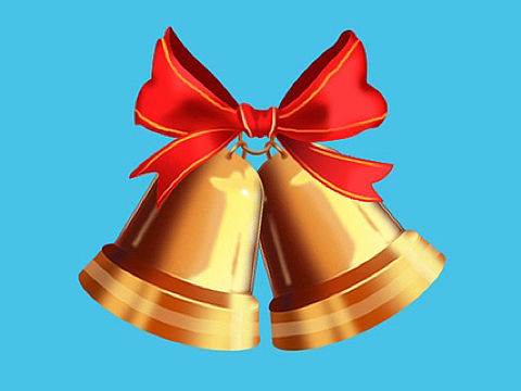 圣诞铃铛🔔立体