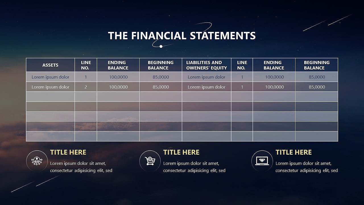 黑底欧美大气企业宣传工作汇报通用PPT模板