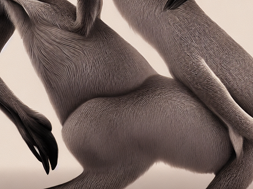 #AI创作实验室#袋鼠月球炫酷科技细节（个人主页-ZNjIyNzkzNzY=） - AI作品 - 站酷设计师Pendnid原创素材 - 站酷ZCOOL