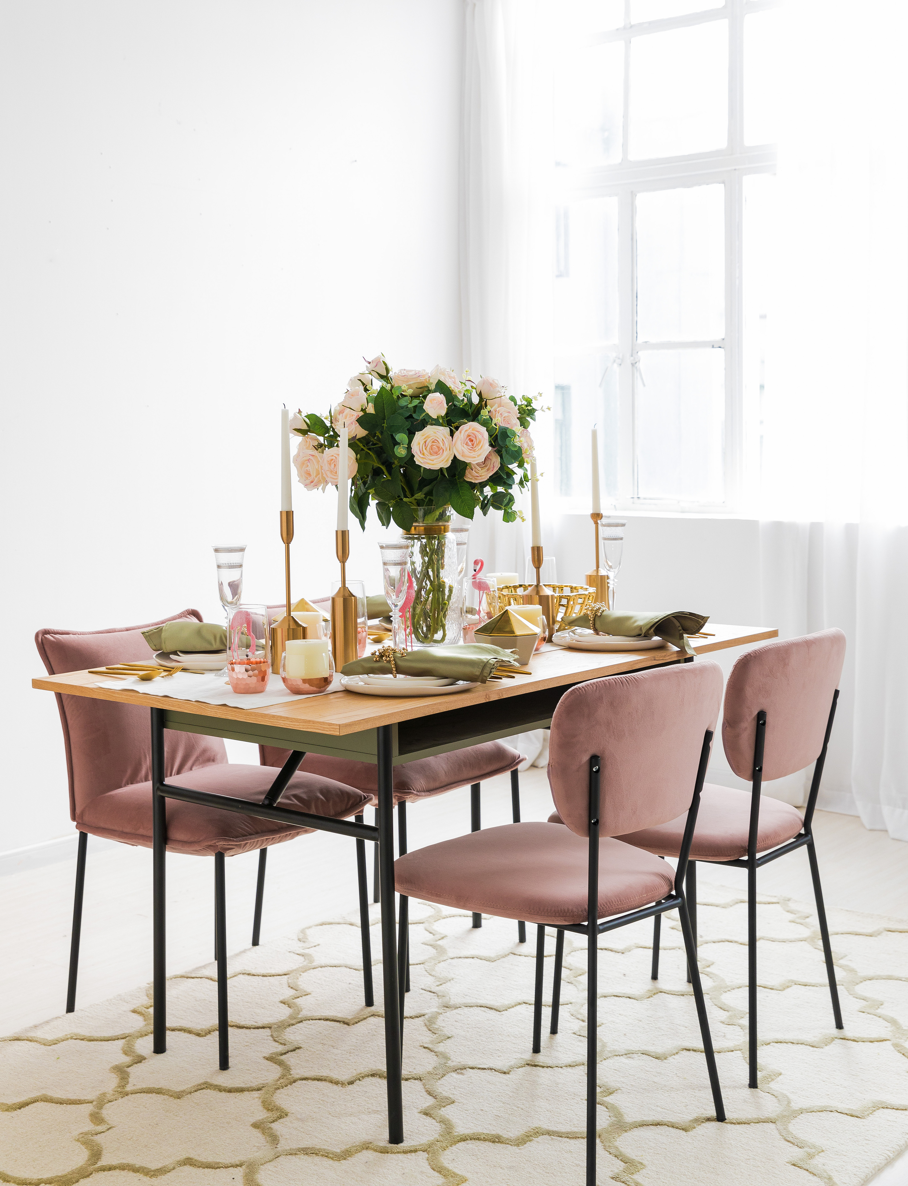 table setting 餐桌布置 餐厅空间美学