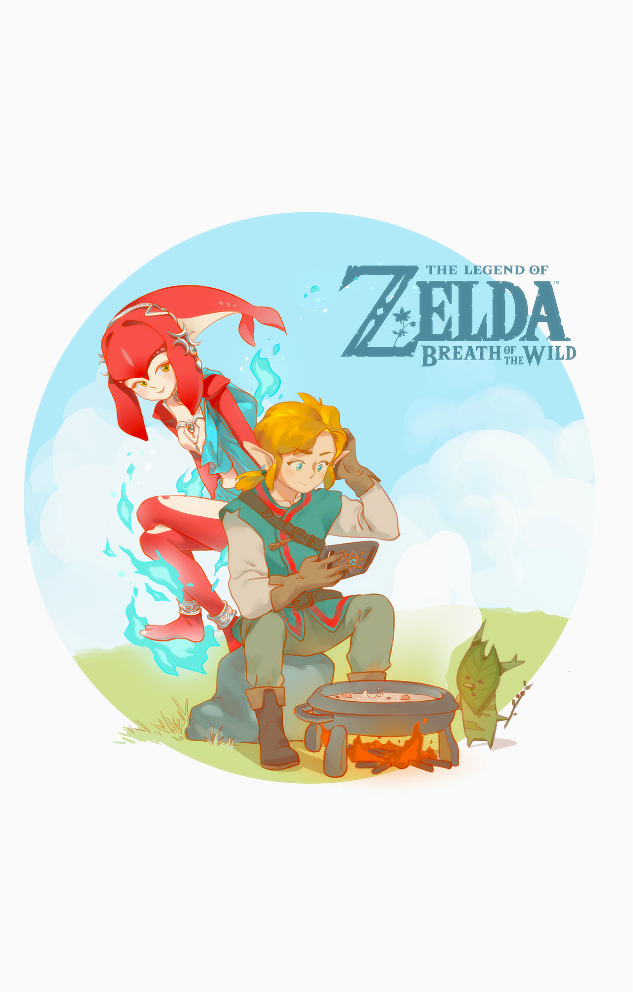 举报收藏分享原创作品插画艺术插画塞尔达传说同人【个人插画项目整理