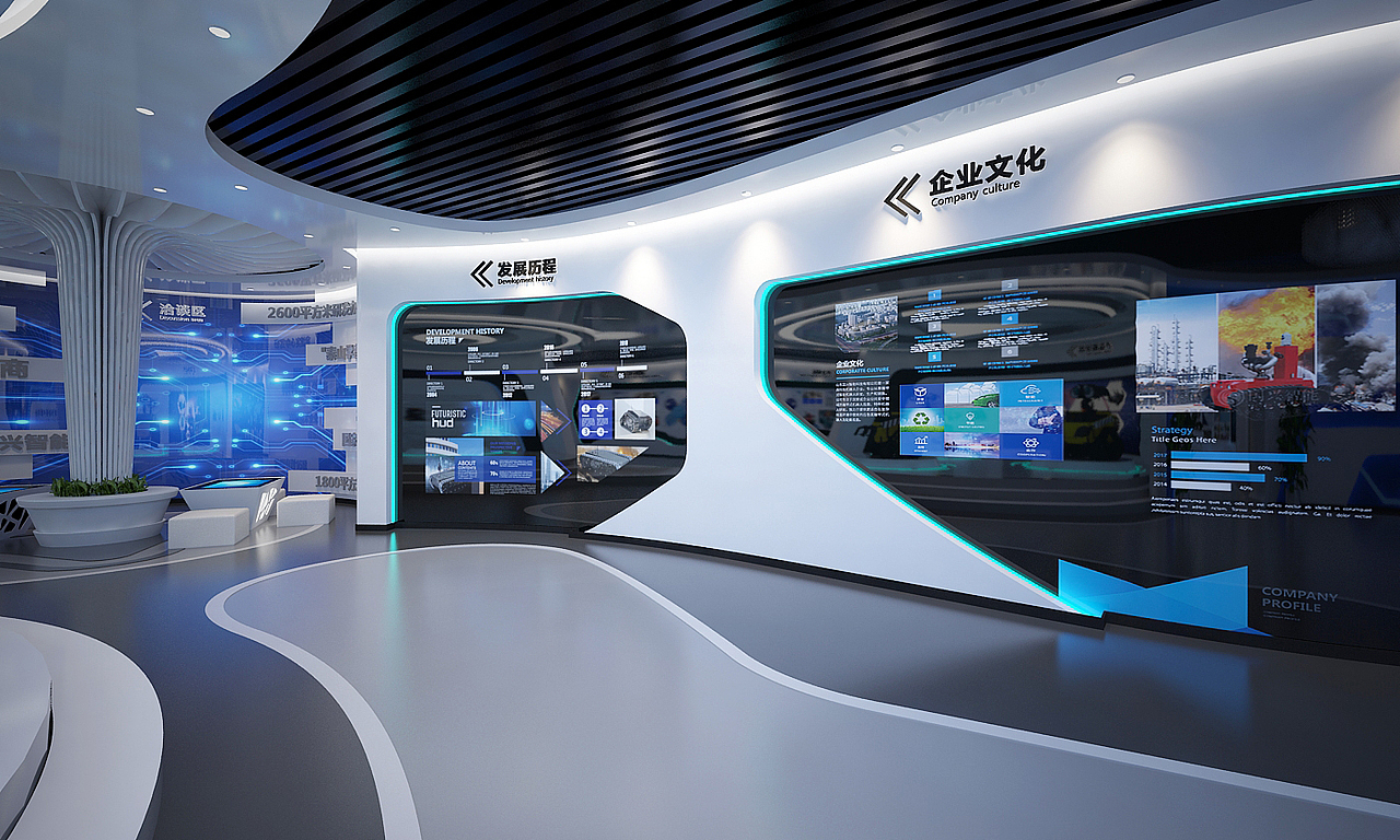 企业展厅设计（图ZMTUwOTMwMDMy） - 其他三维 - 站酷设计师盈美创意原创素材 - 站酷ZCOOL