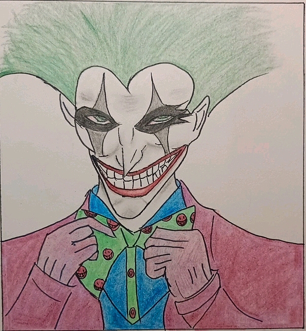 手绘小丑