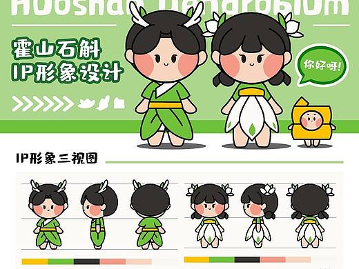 霍山石斛IP形象设计