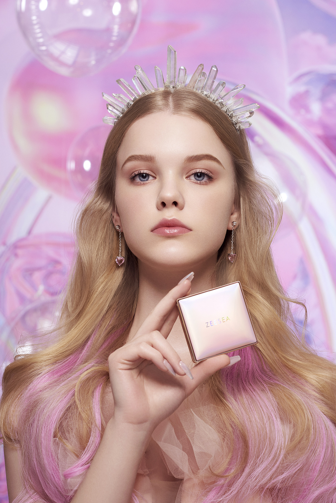 ZEESEA「粉色风暴系列彩妆」MINTAKA PRESENTS（图ZMjQ5OTgwNzQw） - 人像摄影 - 站酷设计师MINTAKA原创素材 - 站酷ZCOOL