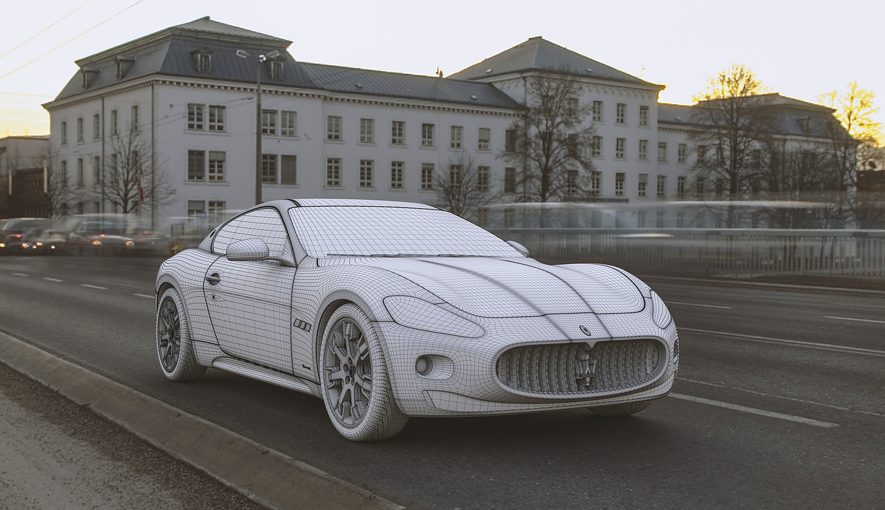 汽车3D合成渲染练习（图ZMTI5MTIxODgw） - 机械/交通 - 站酷设计师青沐沄杉原创素材 - 站酷ZCOOL