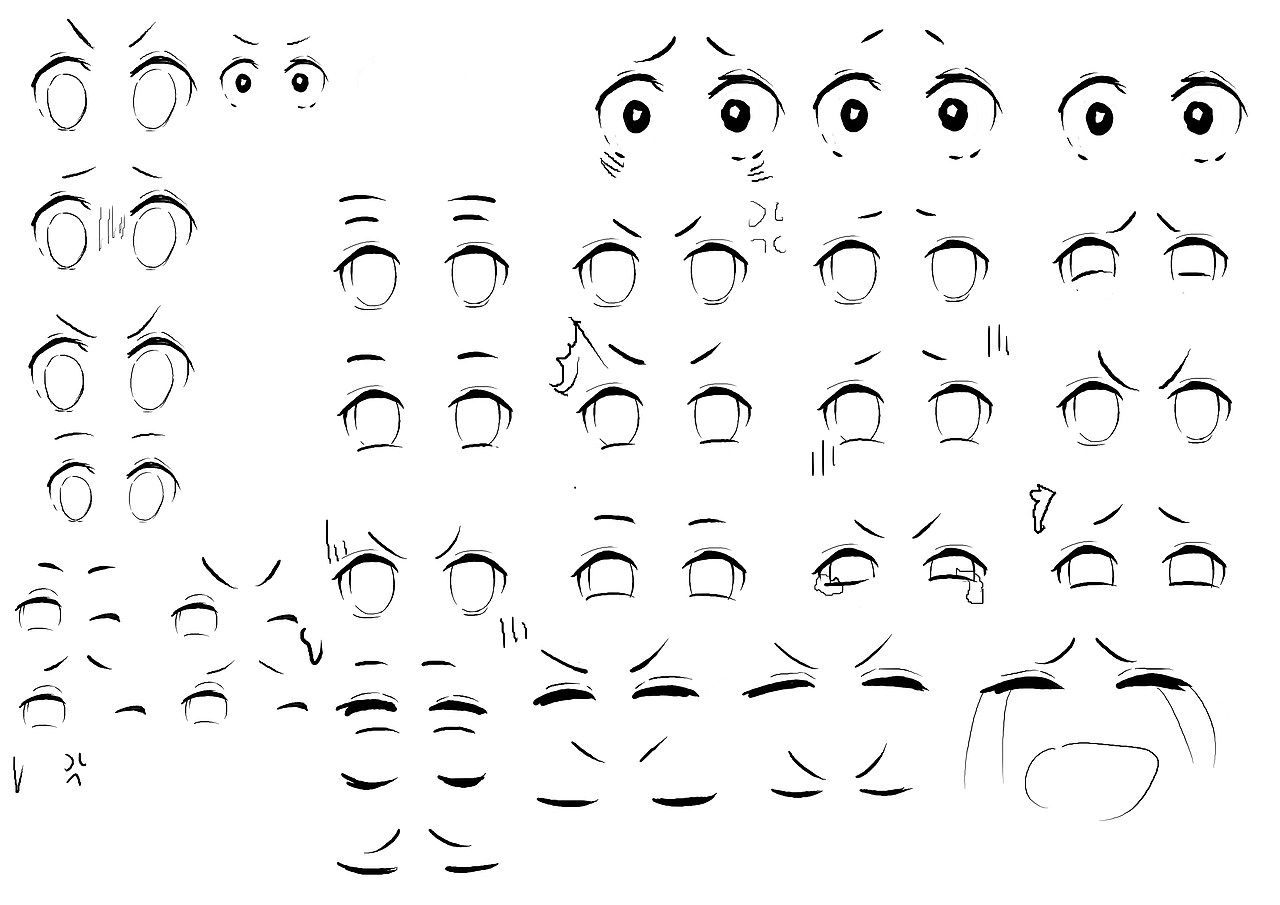 2019年7月27日:学习日记 q版头发|插画|创作习作|吹海听风_临摹作品