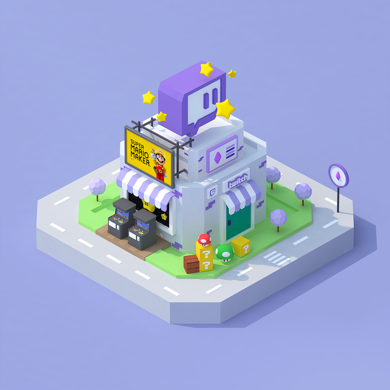 21天C4D练习打卡（图ZMTM2NDY2Mjgw） - 场景 - 站酷设计师张张要努力原创素材 - 站酷ZCOOL
