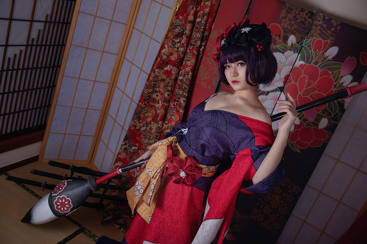 以之一笔上祭 恩被北斗八荒 | fgo葛饰北斋cos