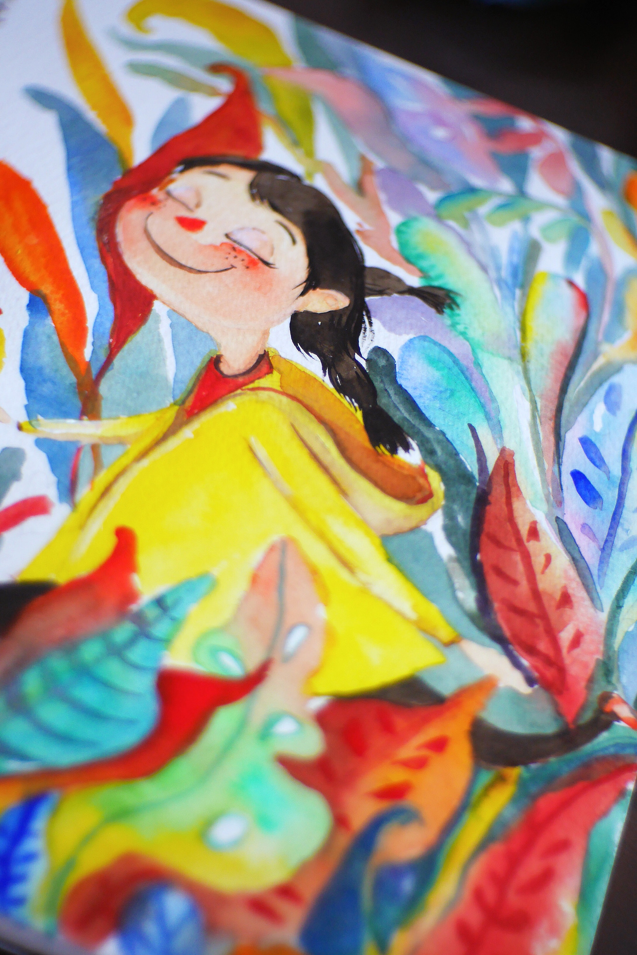 水彩插画.|插画|创作习作|画小乐 - 原创作品 - 站酷 (zcool)