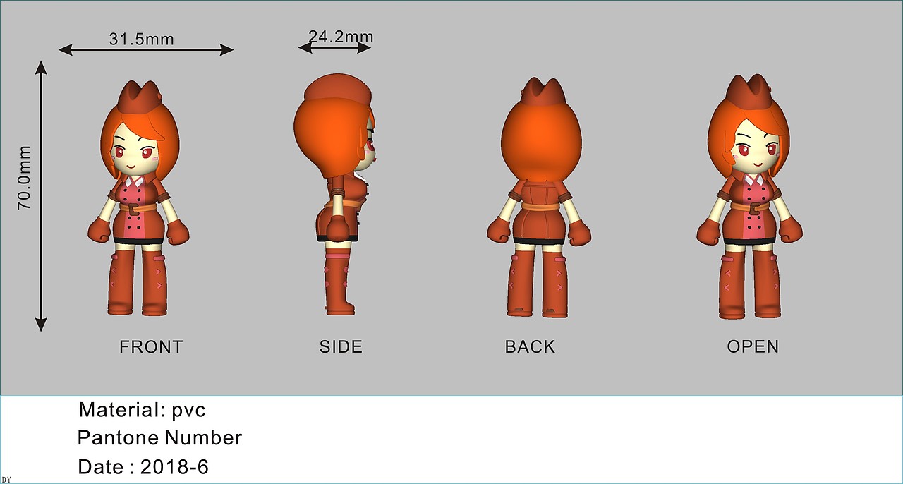 CF穿越火线-Q版形象设计（图ZMjY4ODkyNTI4） - IP形象 - 站酷设计师Grace_yuzu原创素材 - 站酷ZCOOL