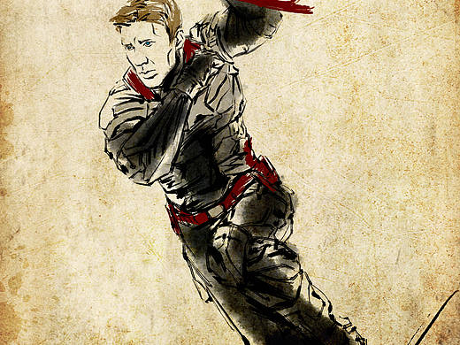 水墨复联-美国队长2