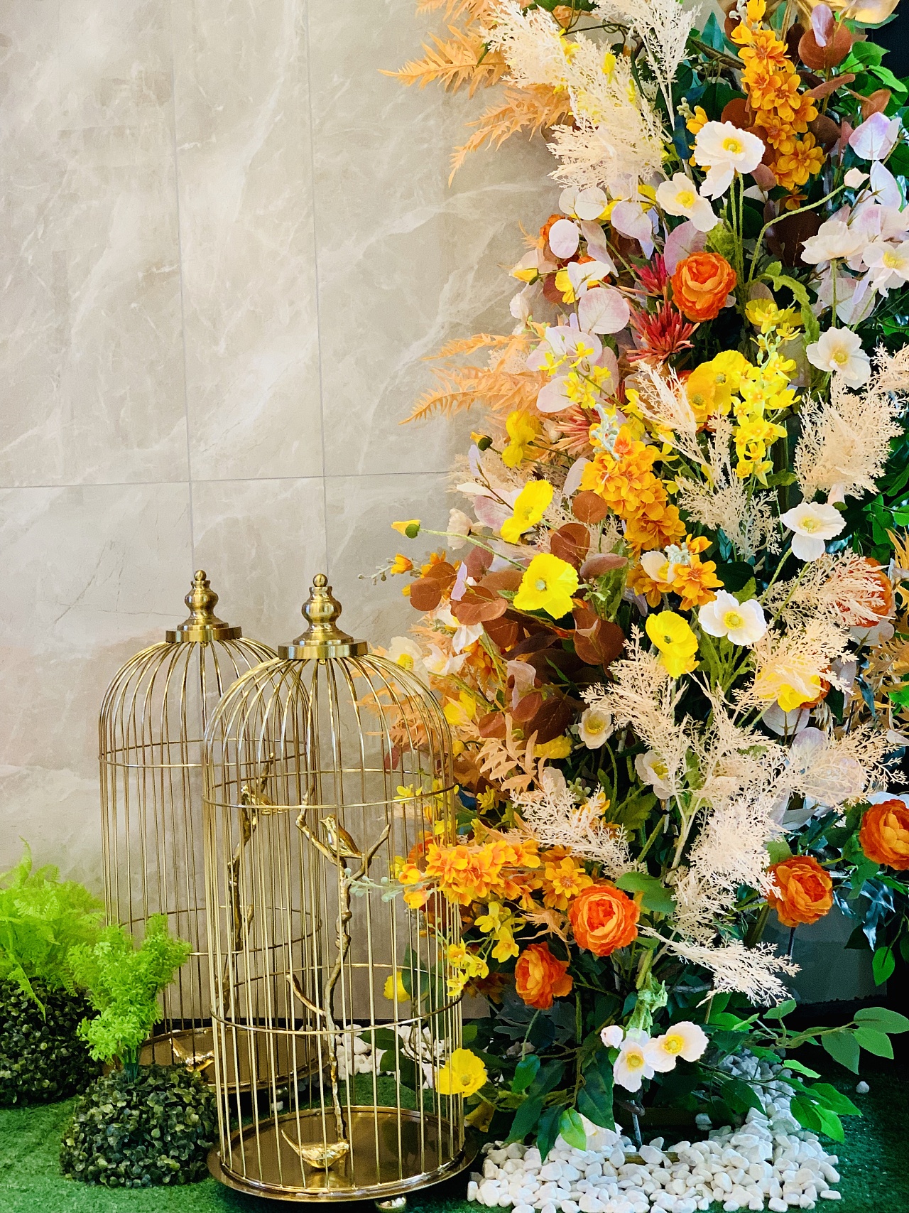 花艺仿真花艺造景广州深圳绿植网红打卡