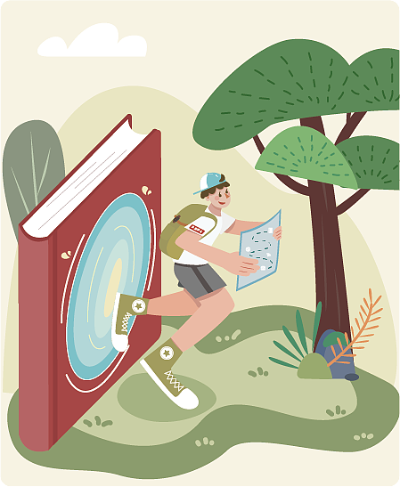 课程封面插画（图ZMjQ1MjI3MTY4） - 商业插画 - 站酷设计师雯_Levin原创素材 - 站酷ZCOOL