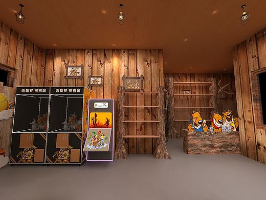 西部牛仔展示空间