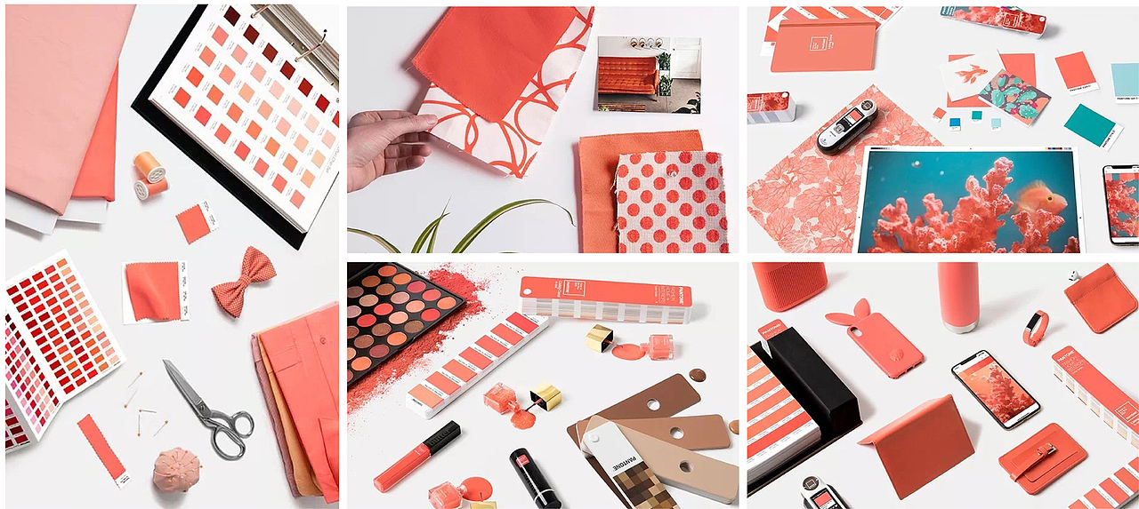 2019潘通流行色珊瑚橙之软装搭配设计