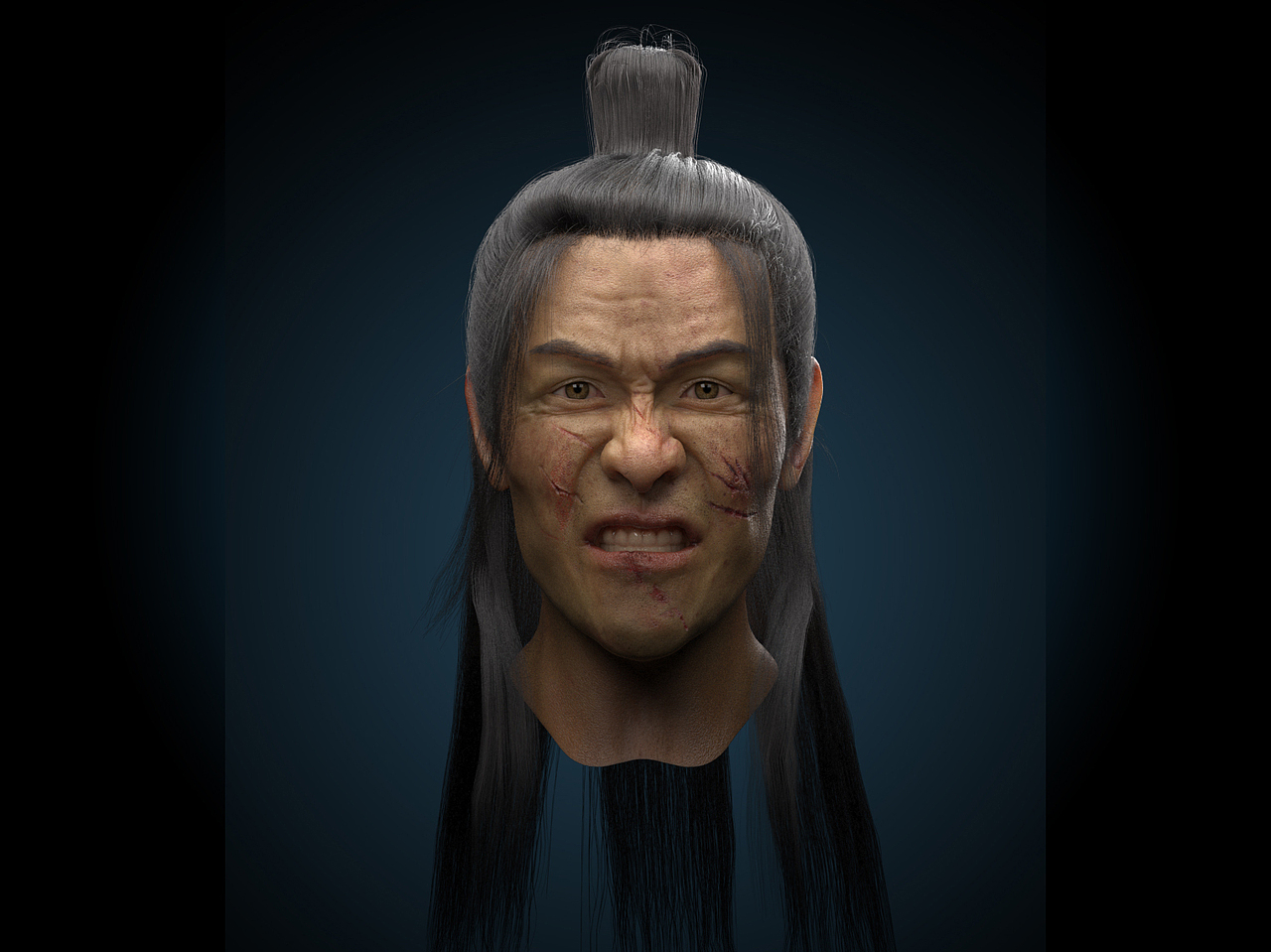 3ds max vray人头制作测试（图ZMjUxOTkzNzky） - 人物/生物 - 站酷设计师kuaisheng168原创素材 - 站酷ZCOOL