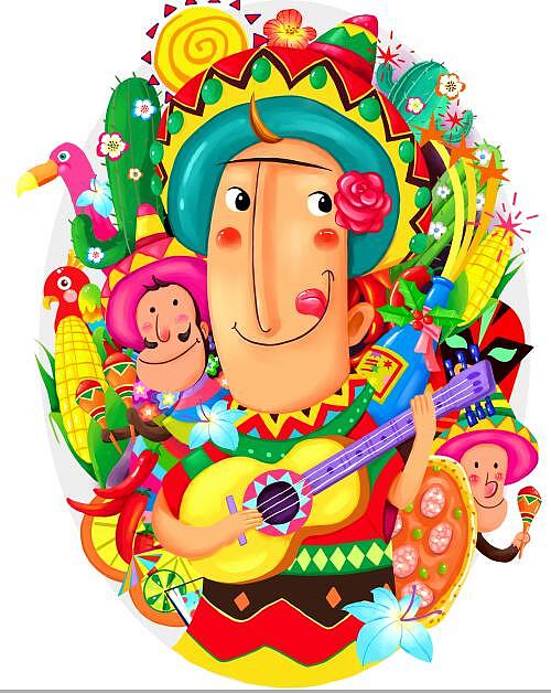 进口食品包装插画（图ZNjA5ODU5NTY=） - 商业插画 - 站酷设计师郑小溪插画原创素材 - 站酷ZCOOL