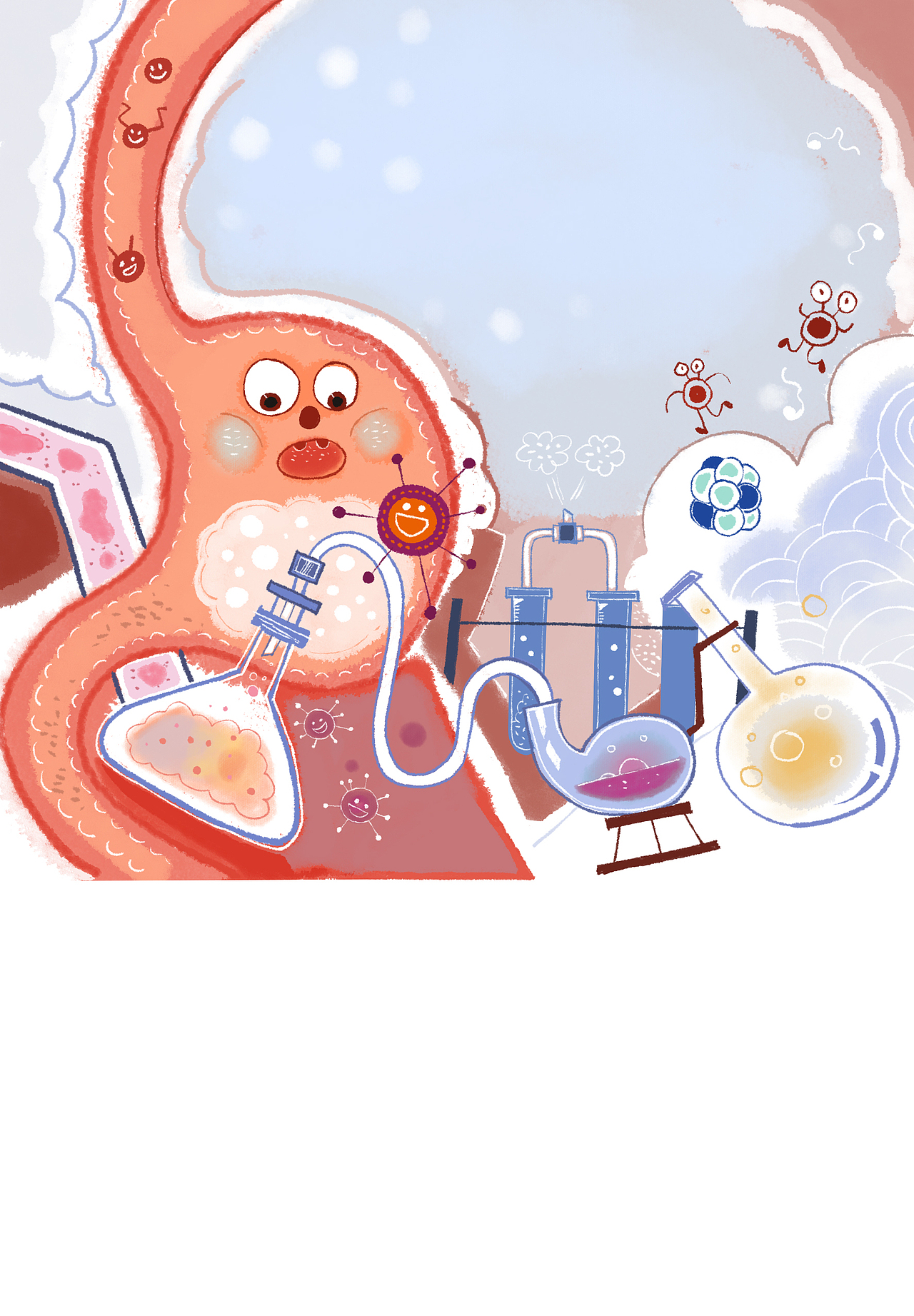 湖北霞影儿童封面四则《十万个为什么》等（图ZMjA1OTA0MTYw） - 儿童插画 - 站酷设计师萧白天原创素材 - 站酷ZCOOL
