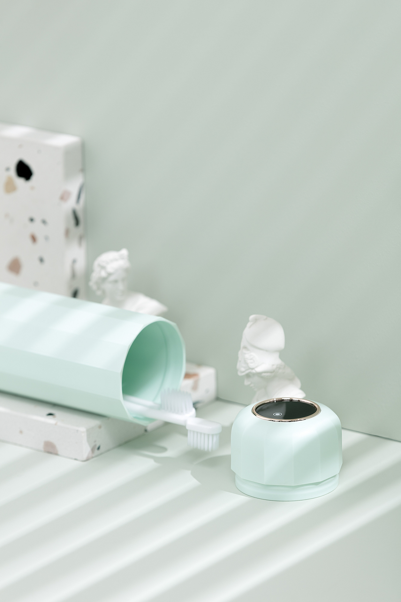 品牌案例丨素美优品紫外线杀菌牙刷漱口杯