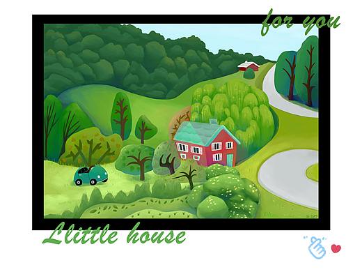 小木屋（個(gè)人主頁-ZNTM5NjQzNTI=） - 兒童插畫 - 站酷設(shè)計(jì)師W小粗腿兒原創(chuàng)素材 - 站酷ZCOOL