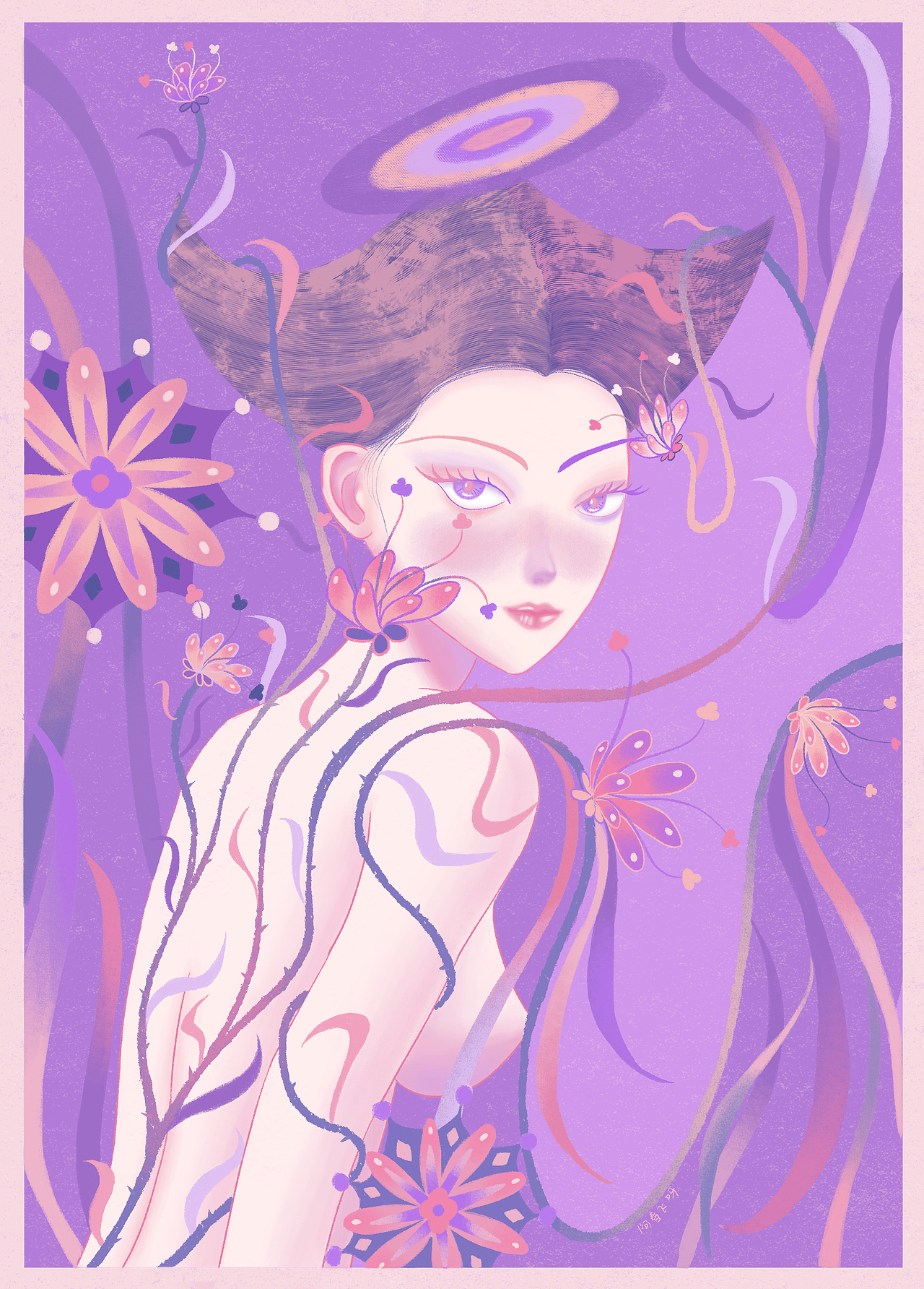 插画小白近期作品