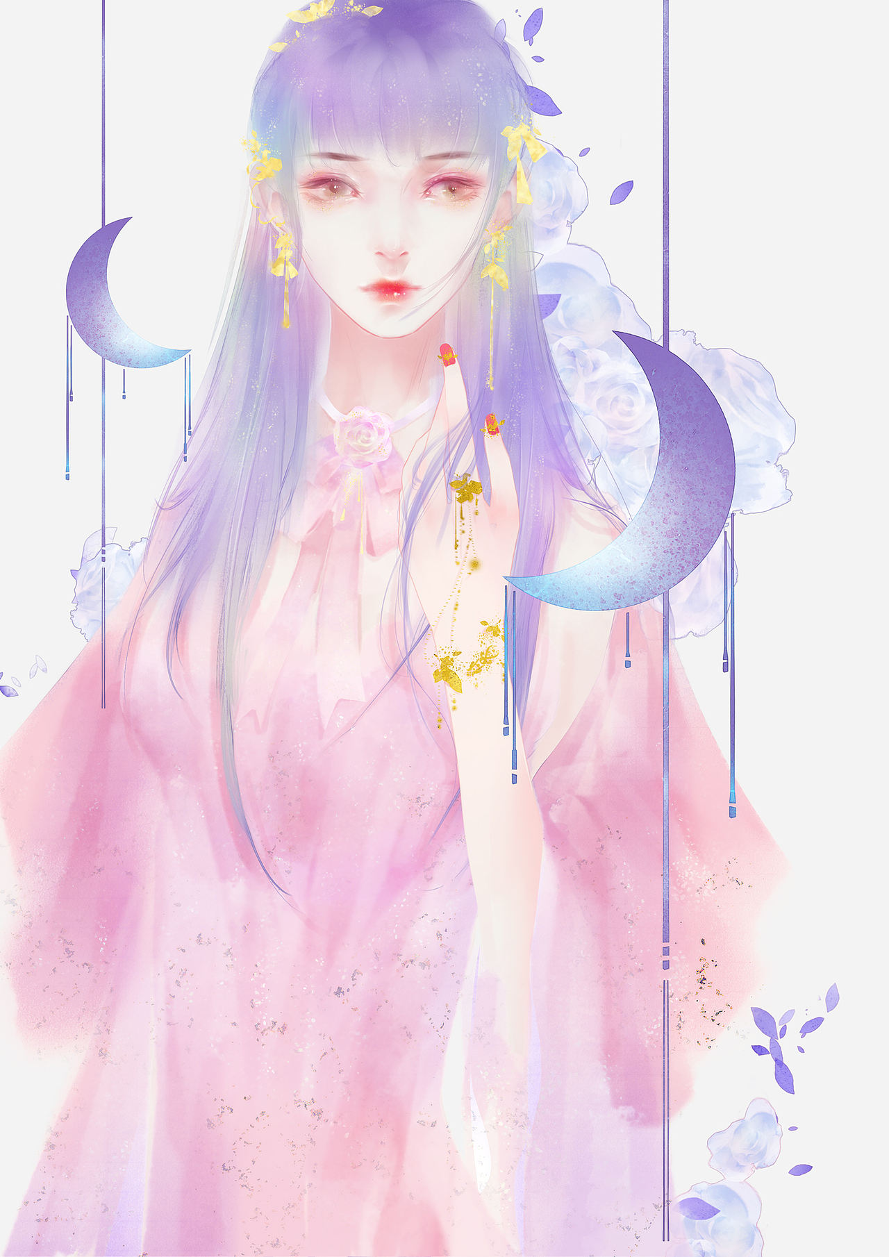 羽衣（图ZMTQxNzk4MTI0） - 创作习作 - 站酷设计师容隐呀原创素材 - 站酷ZCOOL