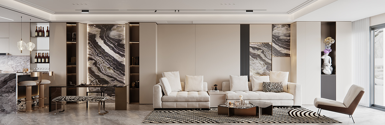 意式轻奢（图ZMzMzNTk1ODMy） - 家装设计 - 站酷设计师痞老蟹原创素材 - 站酷ZCOOL