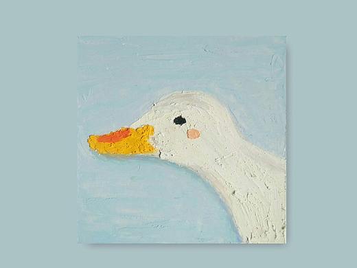 油画棒「躺鸭~！」（个人主页-ZNDY0MTcyNzY=） - 艺术插画 - 站酷设计师BonbonLY原创素材 - 站酷ZCOOL