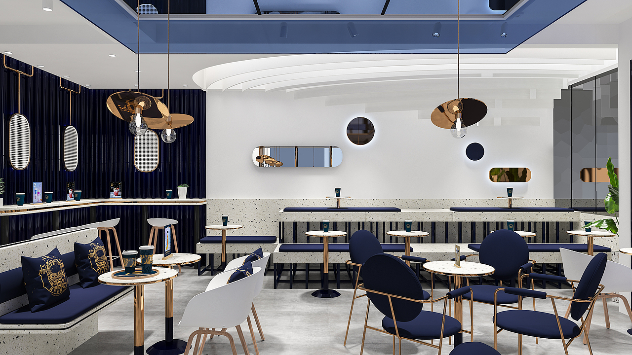 IM茶-餐饮空间设计（图ZMjcxNjE3ODA4） - 酒店餐饮设计 - 站酷设计师白洞设计原创素材 - 站酷ZCOOL