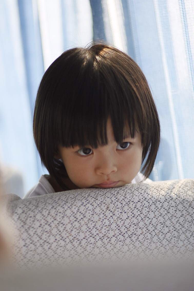 孩子的脸人像摄影