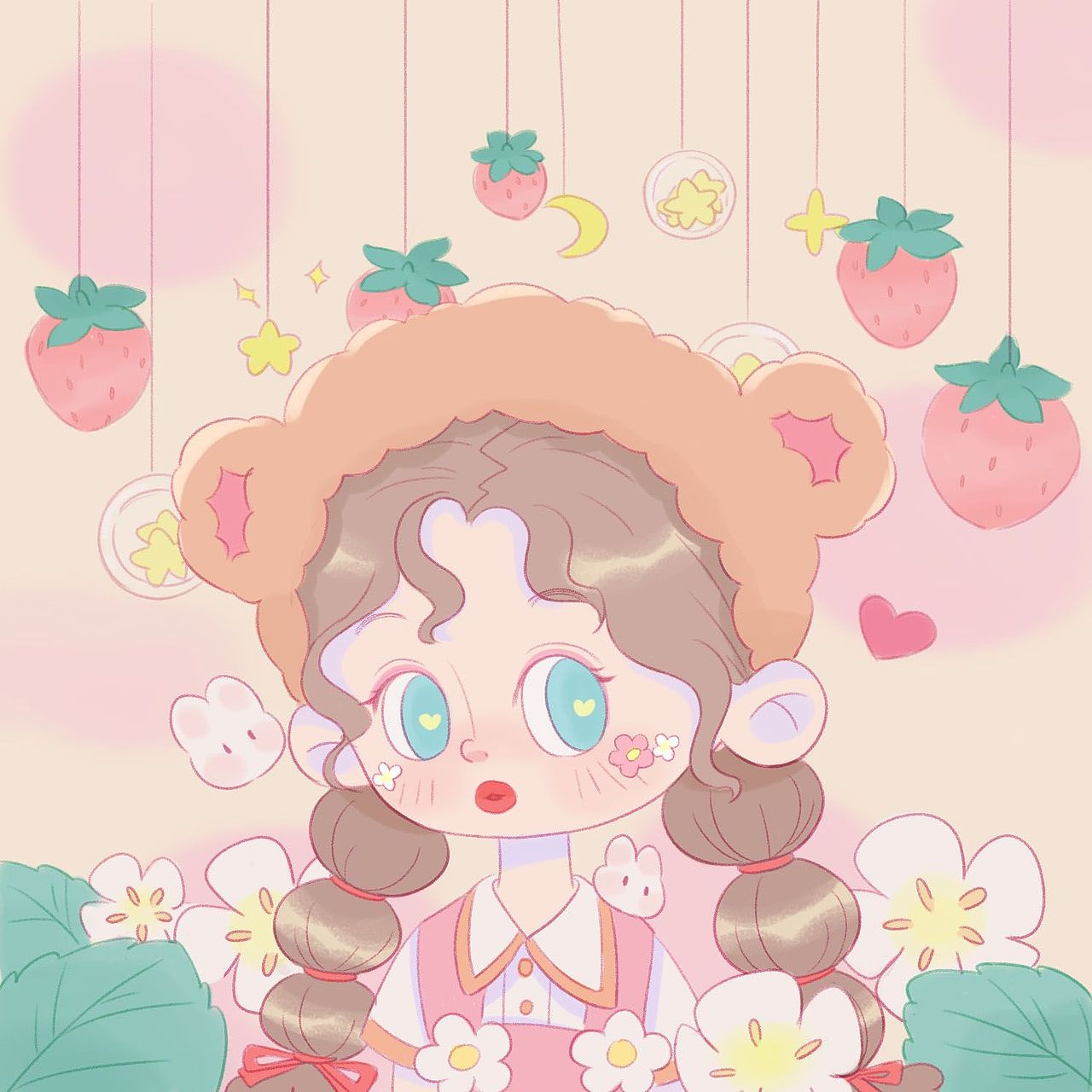 #WOW 画画超治愈！八月的一些作业和打卡~