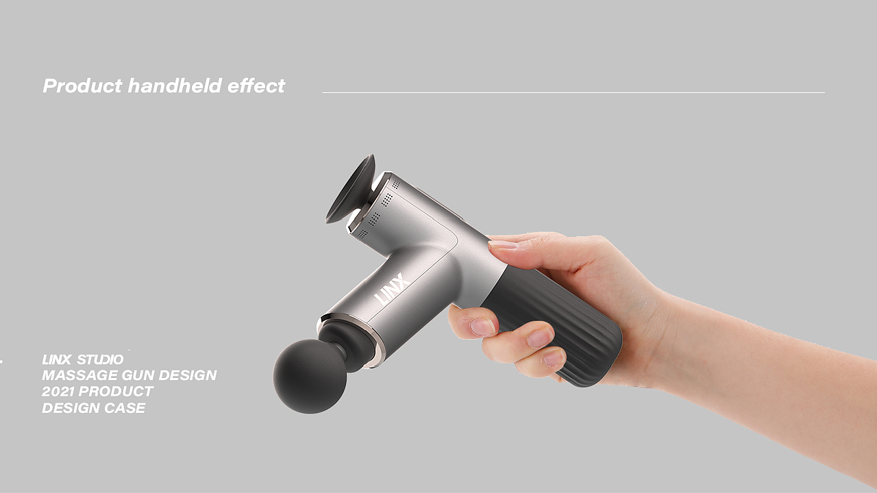 MASSAGE GUN 按摩枪-产品设计