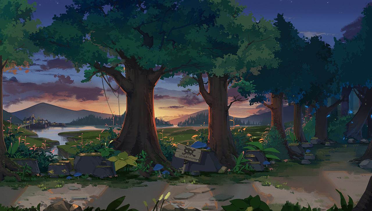 我的场景作品|插画|游戏原画|tayenorzzz - 原创作品 - 站酷 (zcool)