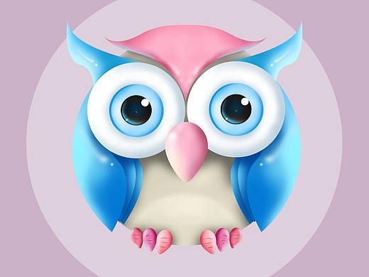 猫头鹰（个人主页-ZNDAzMzIwOTY=） - 创作习作 - 站酷设计师南葵NanKui原创素材 - 站酷ZCOOL