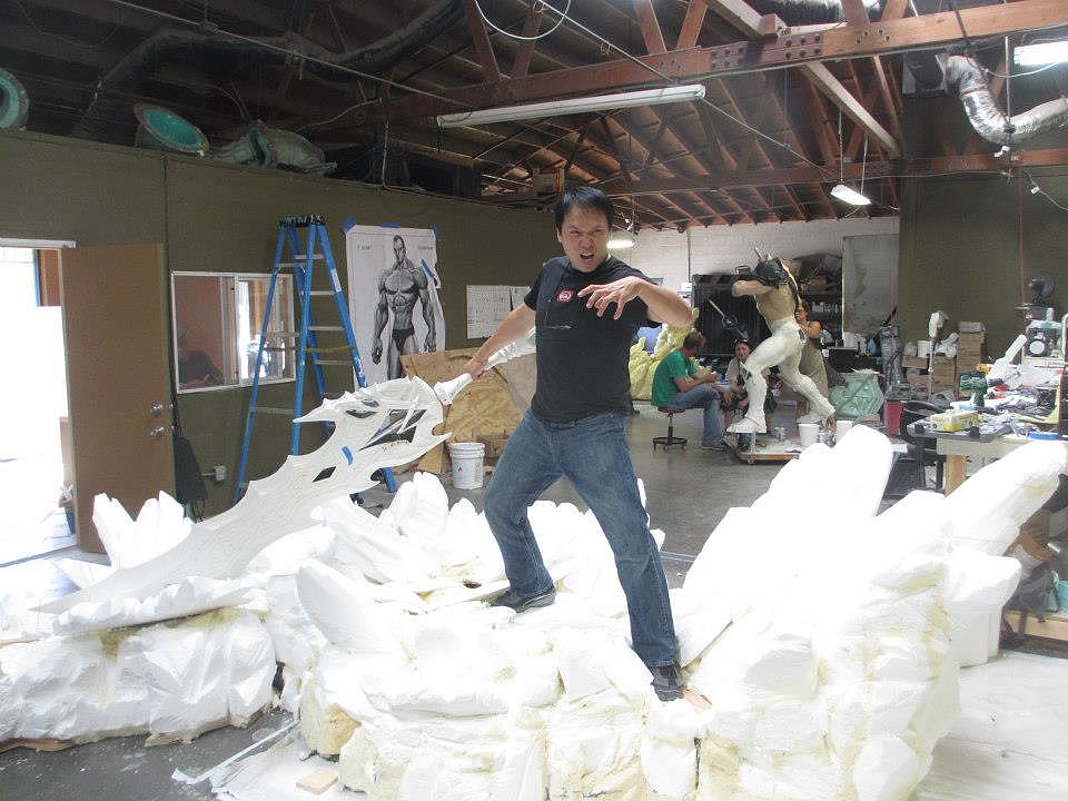 【Steve Wang】英雄联盟授权1比1比例游戏角色复制大型雕像