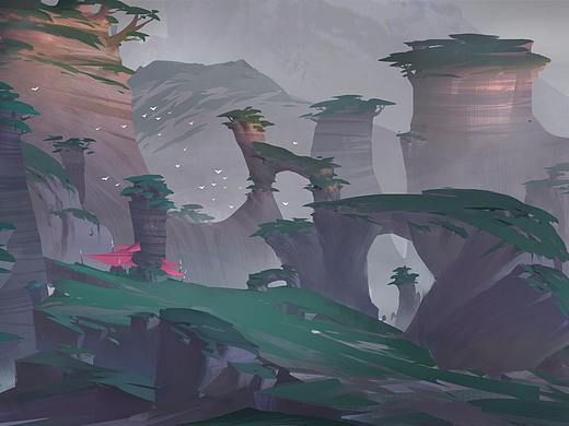 Q版场景（个人主页-ZMjQ2MTE4NTI=） - 游戏原画 - 站酷设计师阿鞋仔原创素材 - 站酷ZCOOL