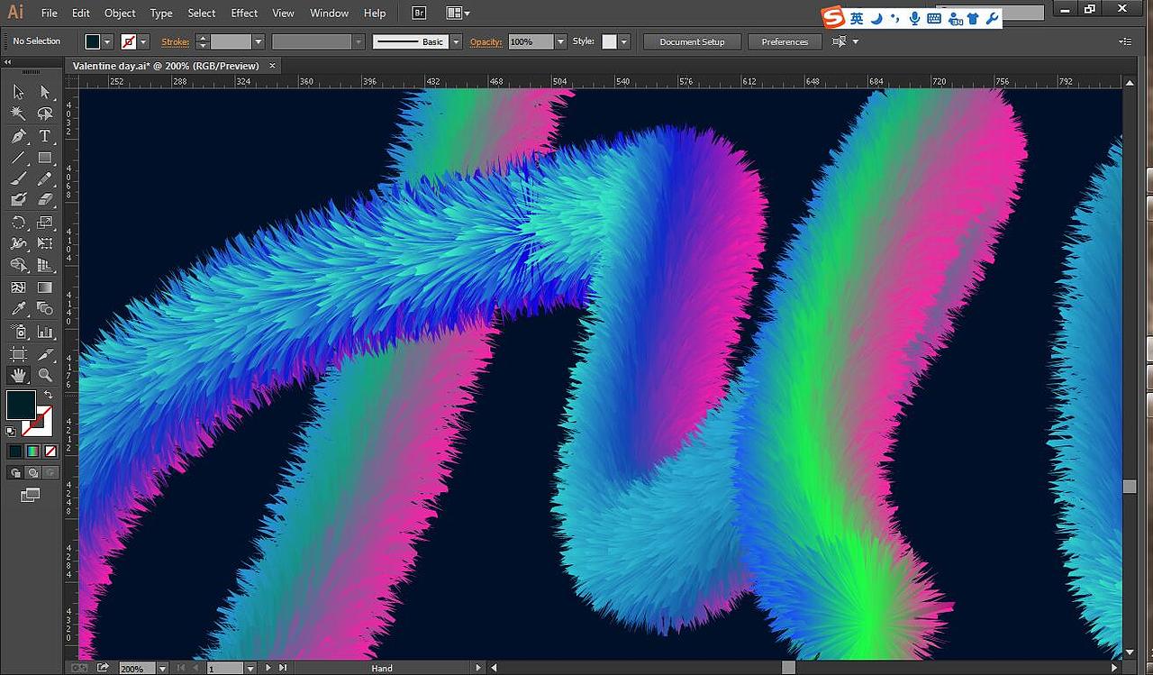 AI混合艺术源自于@Edisonwong7初级篇happyvalentine'sday附源文件