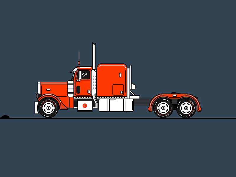  br>彼得比尔特卡车 br>擎天柱原型 br>无敌铁牛