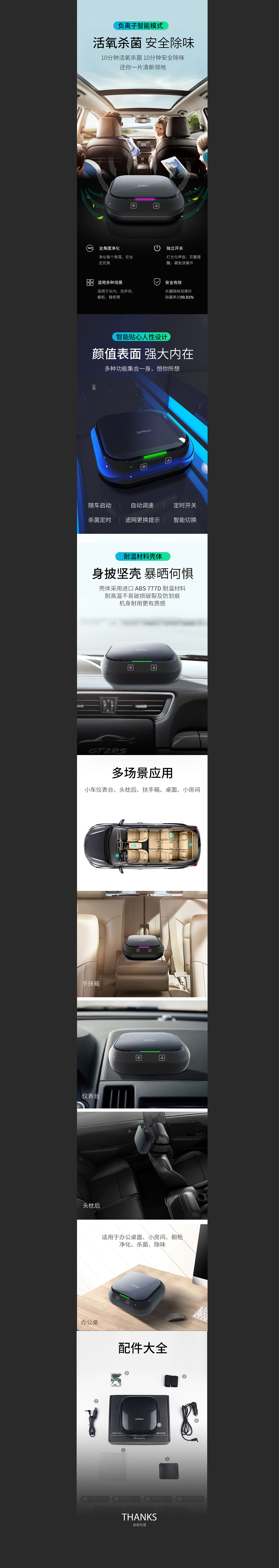 车载空气净化器