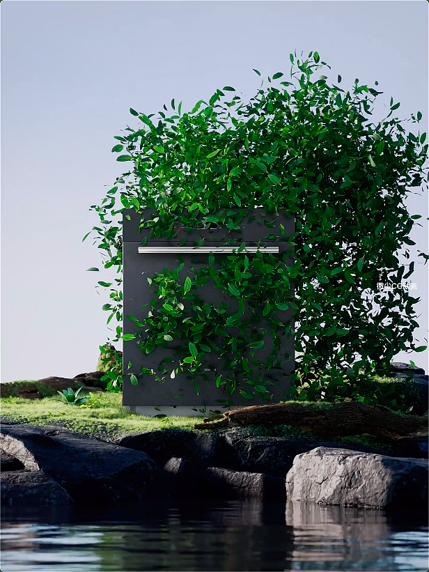 Robam老板全自动智能家用嵌入式洗碗机WB791DH（图ZMzIxODM2MDAw） - 动画/影视 - 站酷设计师微尘CG动画原创素材 - 站酷ZCOOL