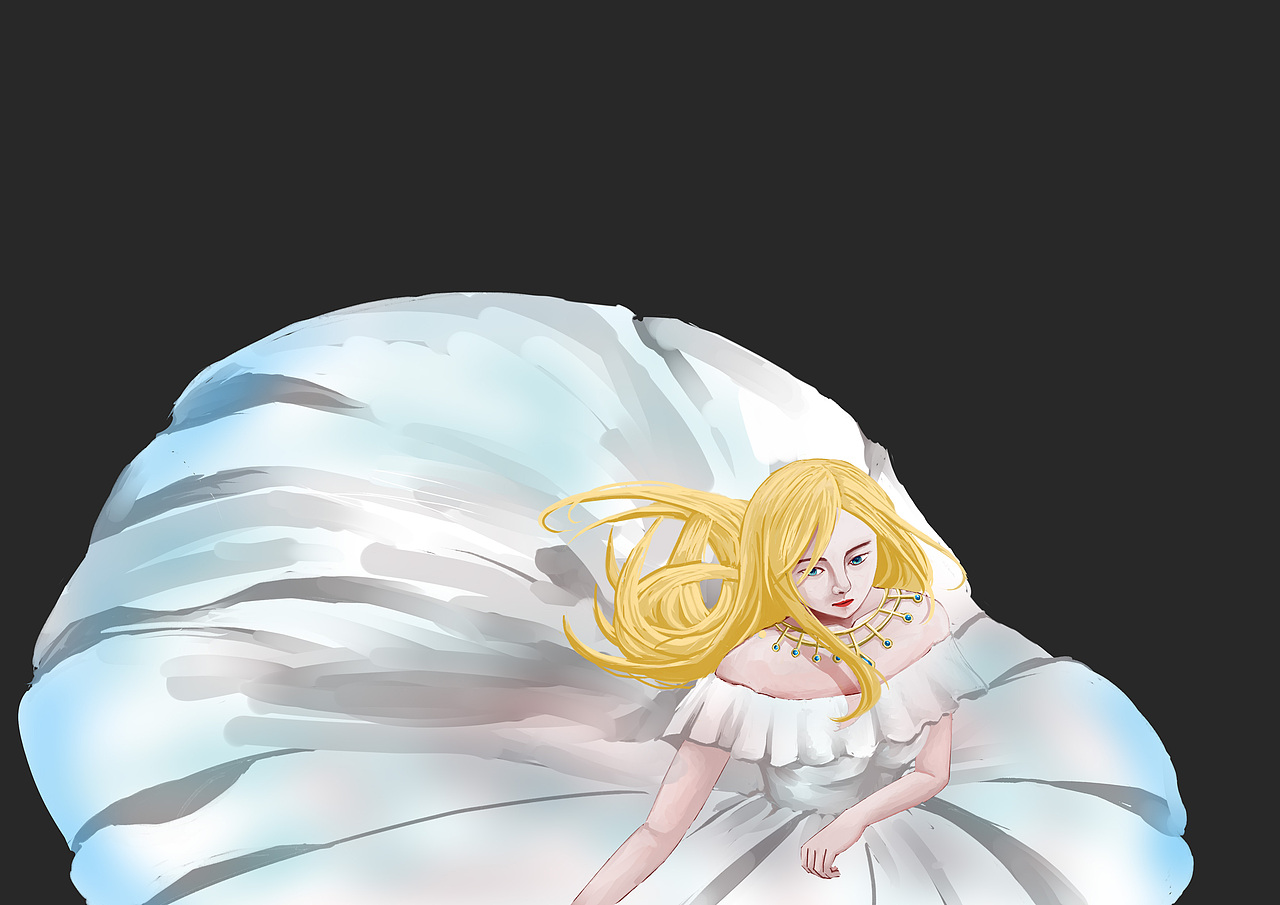 日常摸鱼——新娘（图ZMTA1MDk3Mjgw） - 创作习作 - 站酷设计师姜江原创素材 - 站酷ZCOOL