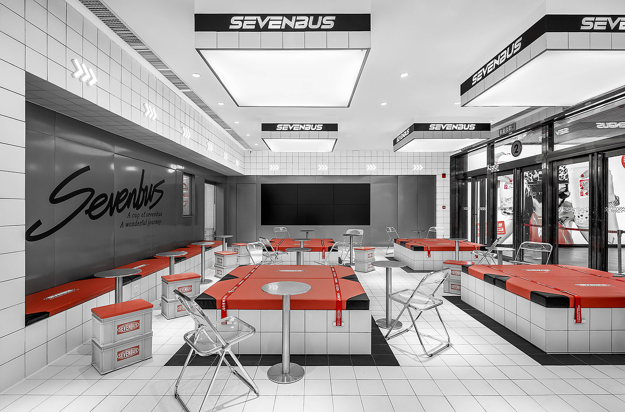 SEVENBUS|长沙TD店(图ZMjQxNjAyOTYw) - 商业空间设计 - 站酷设计师或者设计原创素材 - 站酷ZCOOL