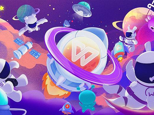 wps大冒險（個人主頁-ZNTUwNDE0MjA=） - 藝術(shù)插畫 - 站酷設(shè)計師兔二一Tooz原創(chuàng)素材 - 站酷ZCOOL