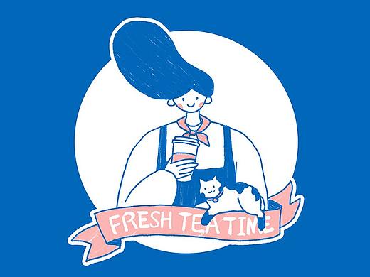 [鲜茶时光]品牌设计