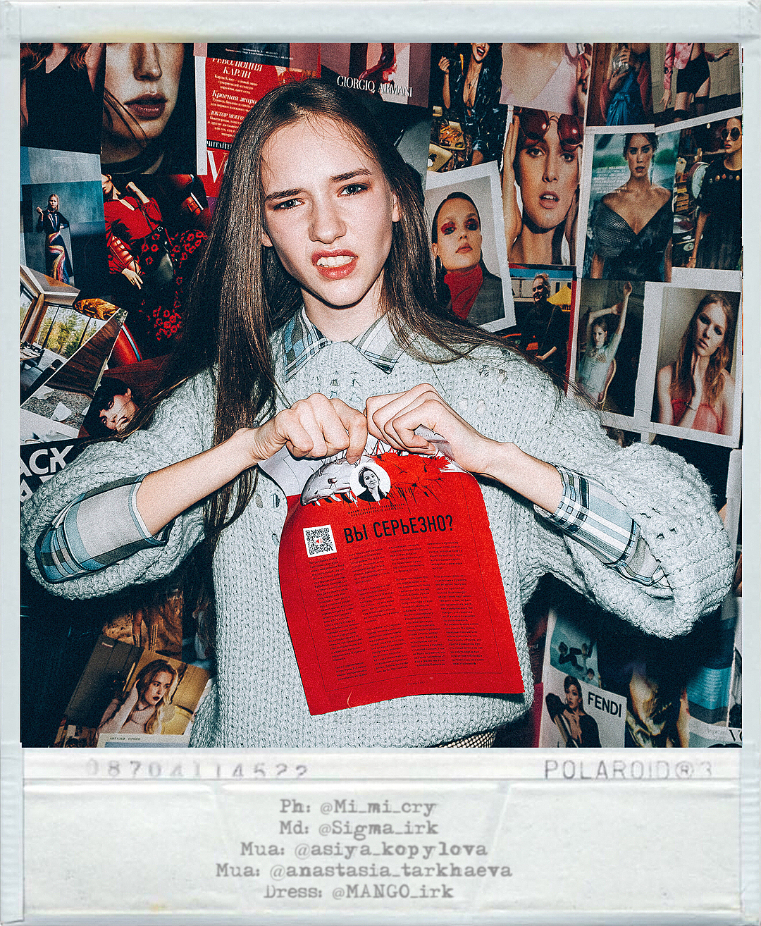 INS欧美风服装平面广告