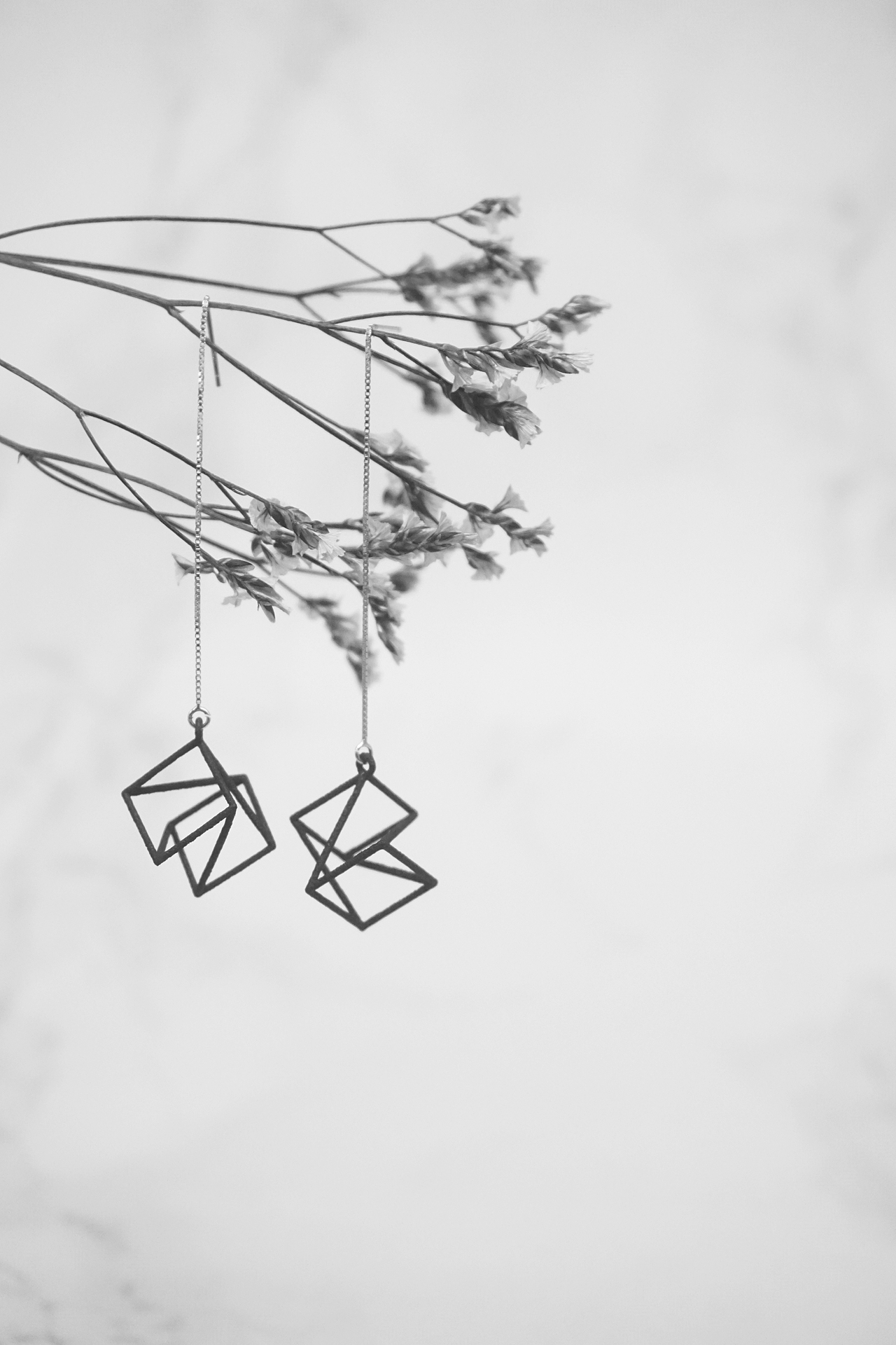 造么作品 | CUBE系列3D打印耳坠