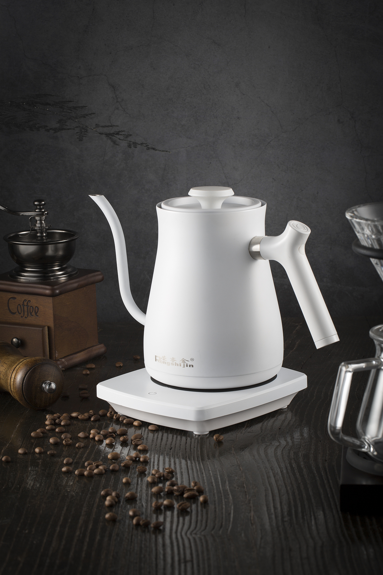 又一次将手冲壶拍了一次