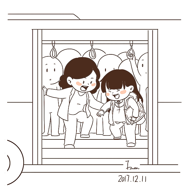 用画记录生活15（2017年最后的一些总结）（图ZMTAxNDg5Nzg4） - 单幅漫画 - 站酷设计师芥末小E原创素材 - 站酷ZCOOL